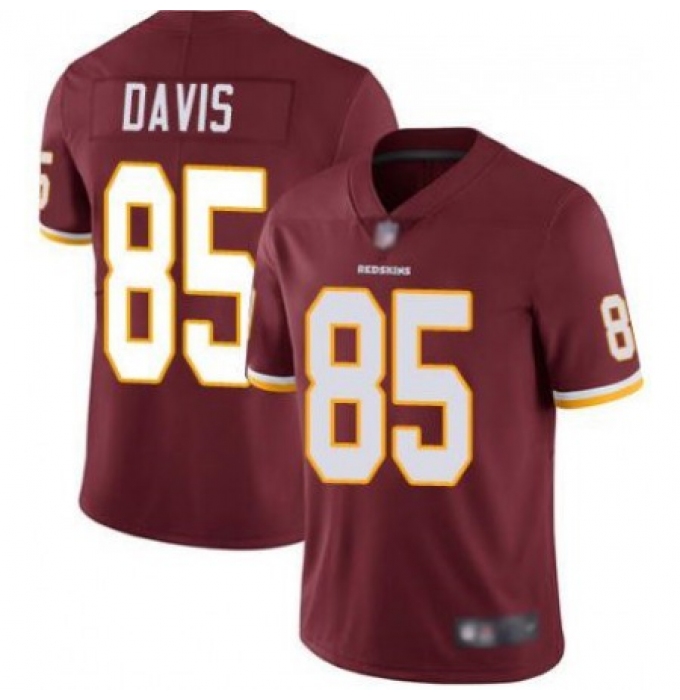 Men's Washington Redskins #85 Vernon Davis Red Vapor Untouchable Limited NFL Stitched Jersey