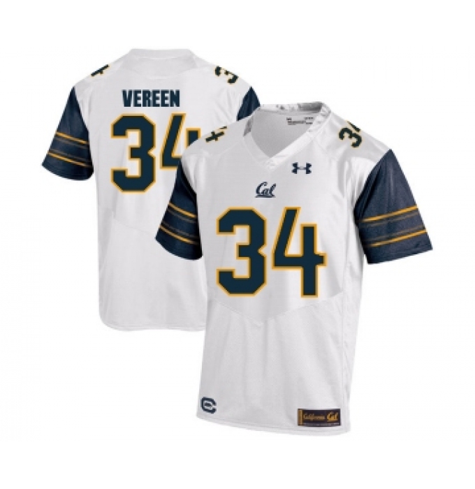 California Golden Bears 34 Shane Vereen White College Football Jersey