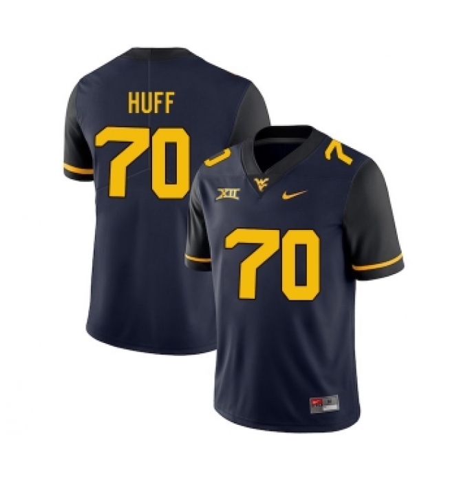 West Virginia Mountaineers 70 Sam Huff Navy College Football Jersey