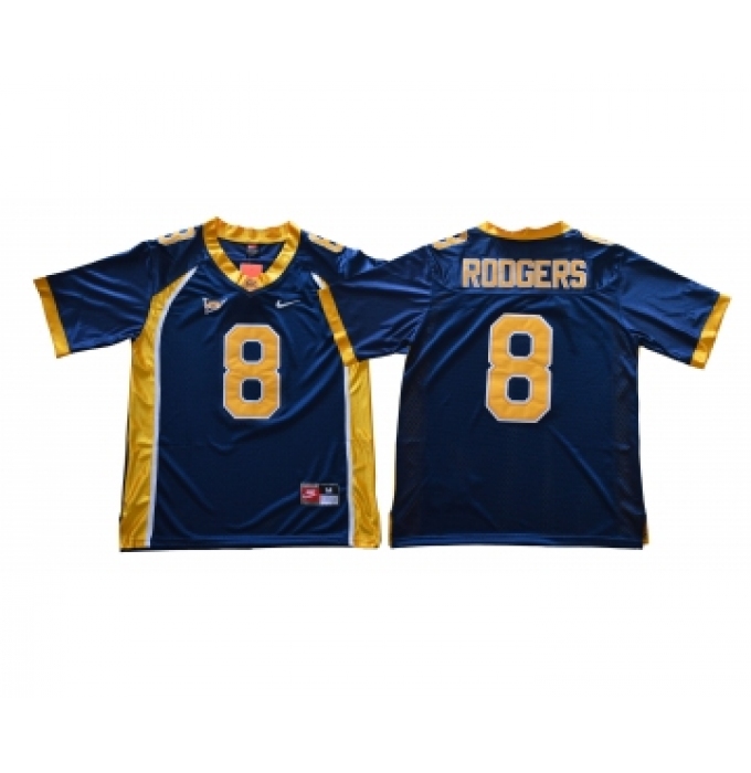 California Golden Bears 8 Aaron Rodgers Navy College Football Jersey