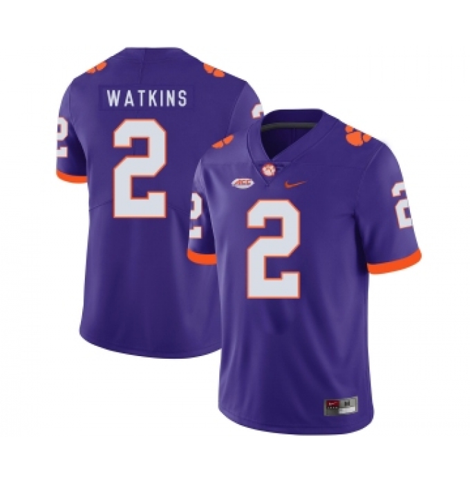 Clemson Tigers 2 Sammy Watkins Purple Nike College Football Jersey