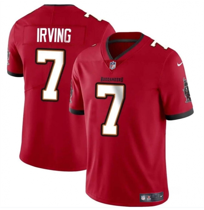 Men's Tampa Bay Buccaneers #7 Bucky Irving Red Vapor Limited Stitched Jersey